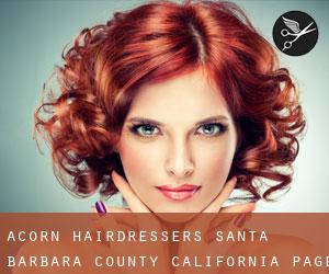 Acorn hairdressers (Santa Barbara County, California) - page 2