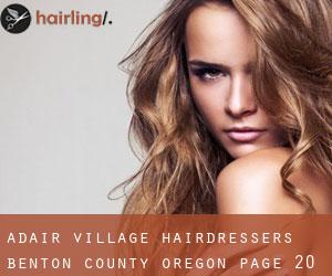 Adair Village hairdressers (Benton County, Oregon) - page 20