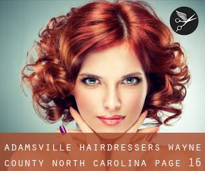 Adamsville hairdressers (Wayne County, North Carolina) - page 16