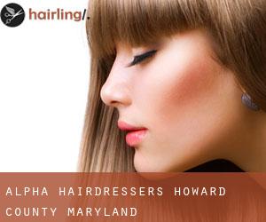 Alpha hairdressers (Howard County, Maryland)