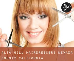 Alta Hill hairdressers (Nevada County, California)
