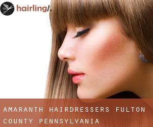 Amaranth hairdressers (Fulton County, Pennsylvania)