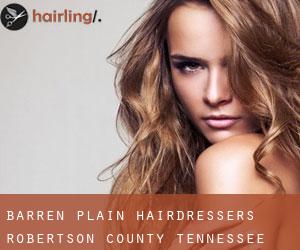 Barren Plain hairdressers (Robertson County, Tennessee)