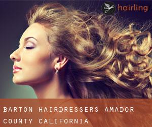Barton hairdressers (Amador County, California)