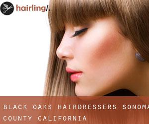 Black Oaks hairdressers (Sonoma County, California)