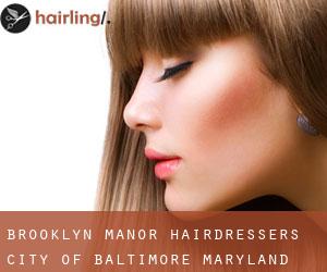 Brooklyn Manor hairdressers (City of Baltimore, Maryland)