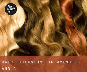 Hair Extensions in Avenue B and C