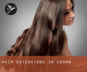 Hair Extensions in Crown