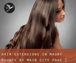 Hair Extensions in Maury County by main city - page 1