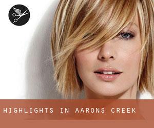 Highlights in Aarons Creek