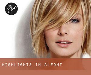 Highlights in Alfont