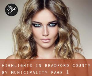 Highlights in Bradford County by municipality - page 1