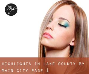 Highlights in Lake County by main city - page 1