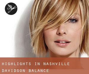 Highlights in Nashville-Davidson (balance)