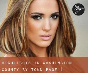 Highlights in Washington County by town - page 1