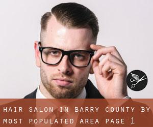 Hair Salon in Barry County by most populated area - page 1