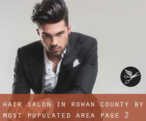 Hair Salon in Rowan County by most populated area - page 2