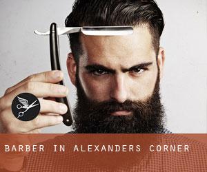 Barber in Alexanders Corner
