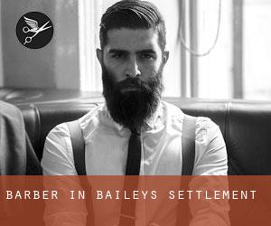 Barber in Baileys Settlement