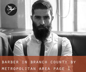 Barber in Branch County by metropolitan area - page 1
