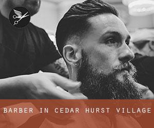 Barber in Cedar Hurst Village