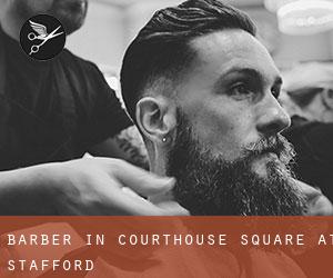 Barber in Courthouse Square at Stafford