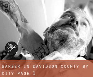Barber in Davidson County by city - page 1