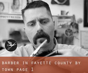 Barber in Fayette County by town - page 1