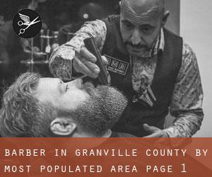 Barber in Granville County by most populated area - page 1