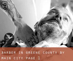 Barber in Greene County by main city - page 1