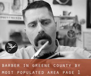 Barber in Greene County by most populated area - page 1