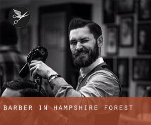 Barber in Hampshire Forest