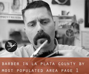 Barber in La Plata County by most populated area - page 1