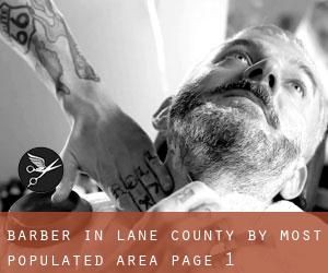 Barber in Lane County by most populated area - page 1