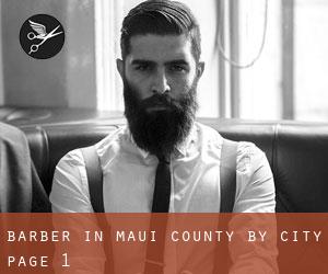 Barber in Maui County by city - page 1
