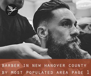 Barber in New Hanover County by most populated area - page 1