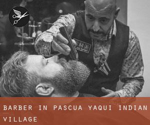 Barber in Pascua Yaqui Indian Village