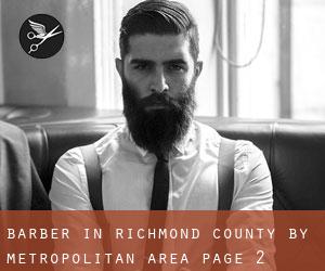 Barber in Richmond County by metropolitan area - page 2