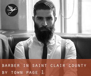 Barber in Saint Clair County by town - page 1
