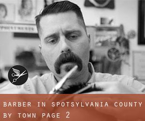 Barber in Spotsylvania County by town - page 2