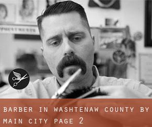 Barber in Washtenaw County by main city - page 2