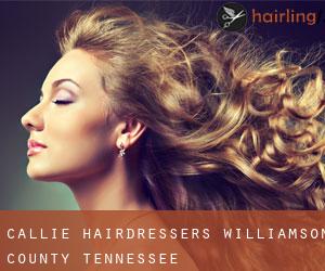 Callie hairdressers (Williamson County, Tennessee)
