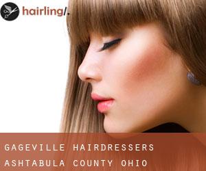 Gageville hairdressers (Ashtabula County, Ohio)