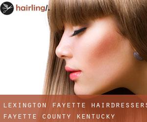 Lexington-Fayette hairdressers (Fayette County, Kentucky)